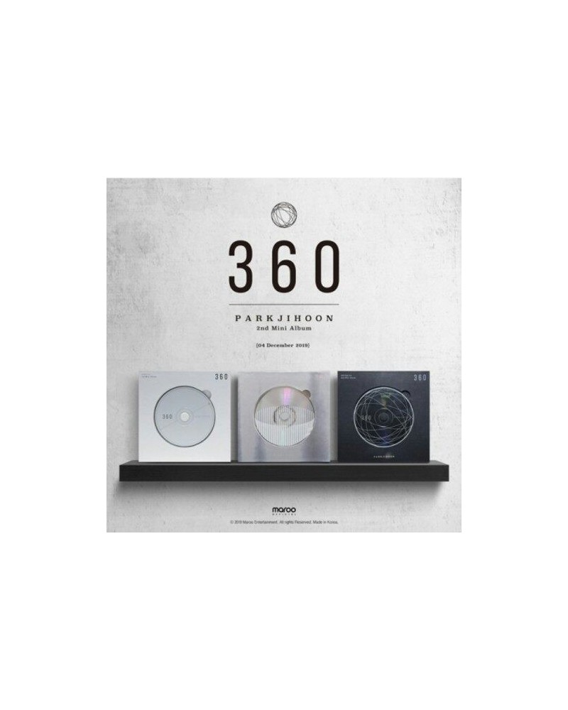 PARK JI HOON 360 CD $8.54 CD
