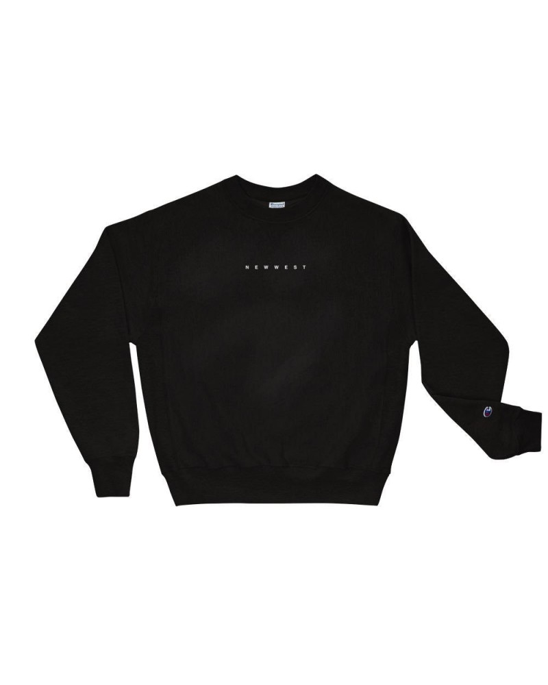 New West Champion Crewneck // Black $8.38 Sweatshirts